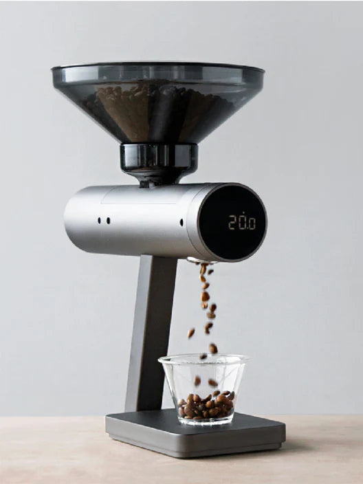 ACAIA Orion Mini Bean Doser (Space Grey) – Le Velo Cafe ACAIA Orion Mini Bean Doser (Space Grey) – Le Velo Cafe