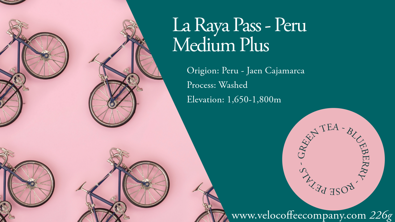 La Raya Pass - Peru | Medium Plus | Single Region | 226g